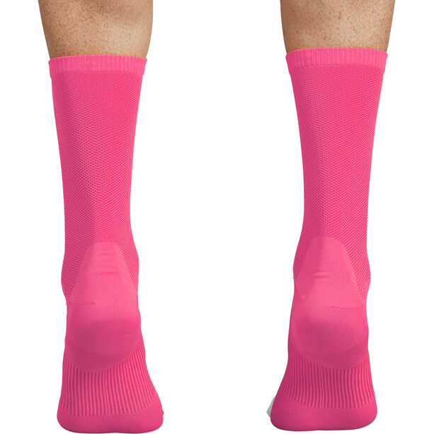 GripGrab Lightweight Airflow Socks pink hi-vis