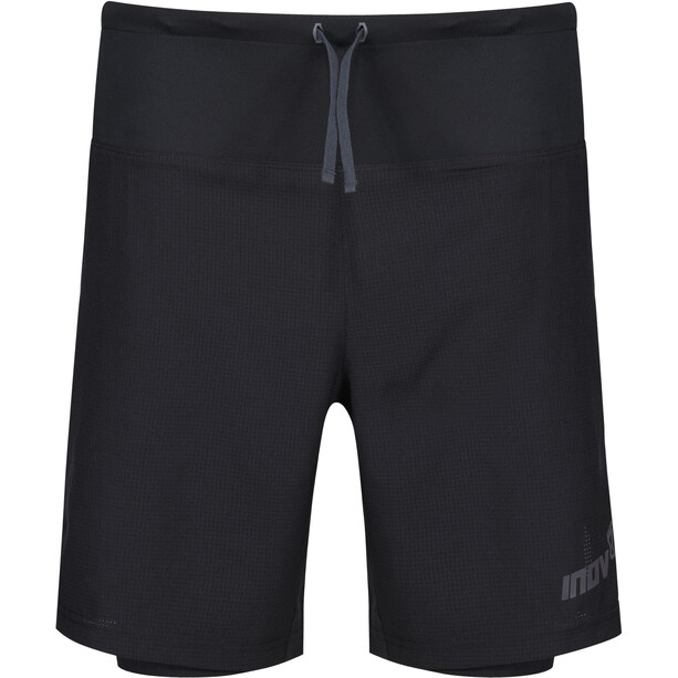 inov-8 TrailFly Ultra Pantalones cortos 2en1 7" Hombre, negro