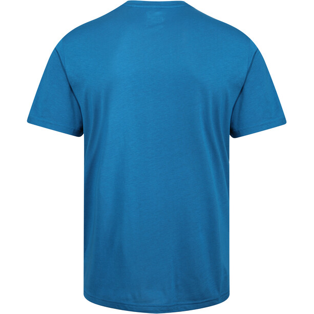 inov-8 Camiseta Graphic SS Logotipo Hombre, azul