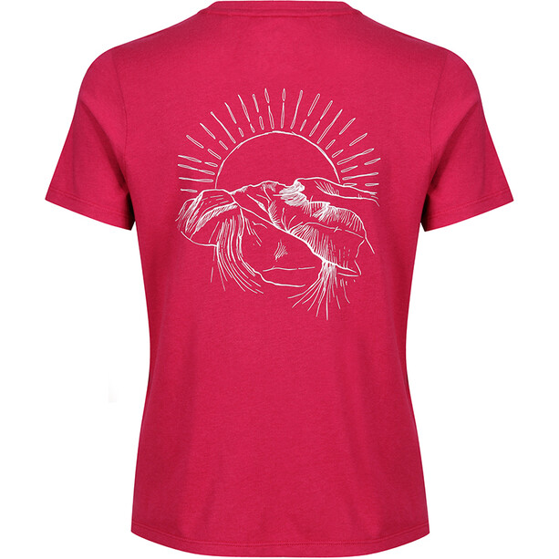 inov-8 Grafisch T-shirt Skiddaw Dames, roze
