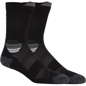 asics Fujitrail Run Crew Socken schwarz/grau schwarz/grau