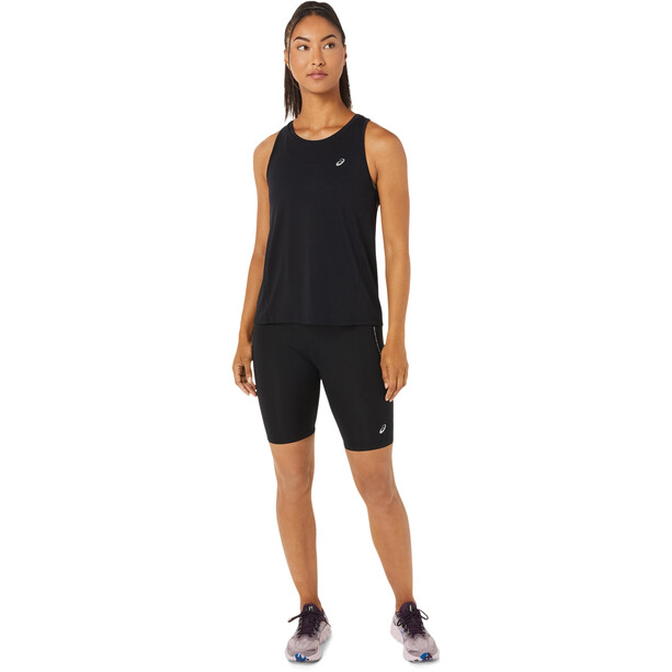 asics Race Tanque Mujer, negro