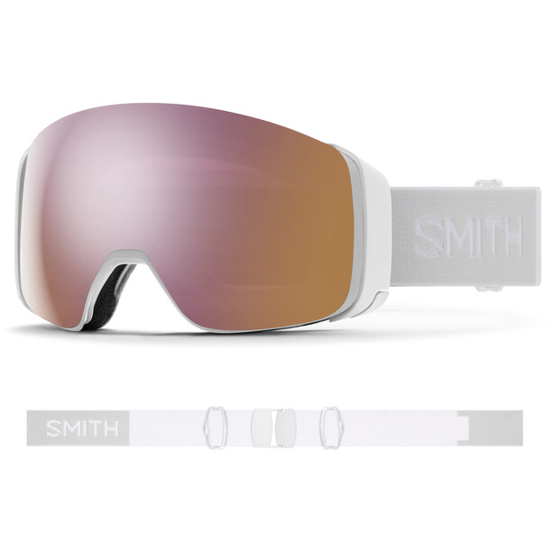 Smith 4D MAG Schutzbrille weiß