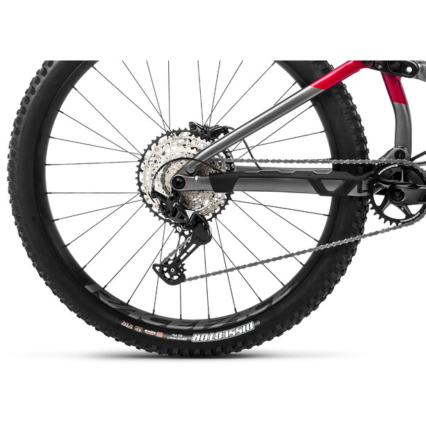 Orbea Occam H20 LT anthracite glitter/candy red