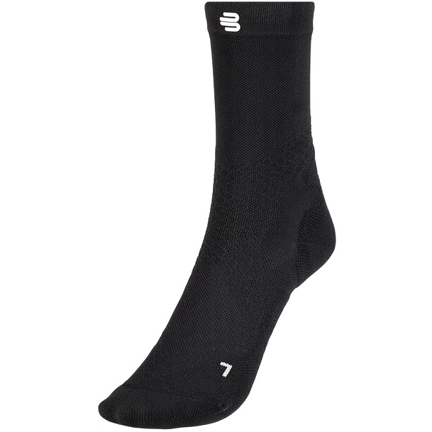 Bauerfeind Run Ultralight Mid Cut Socks Men, negro