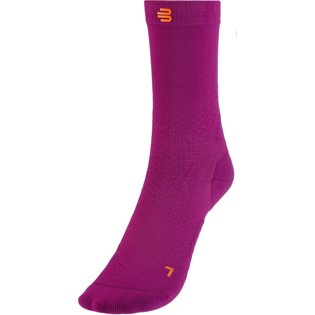 Bauerfeind Run Ultralight Mid-Cut Socken Damen pink