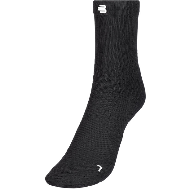 Bauerfeind Run Ultralight Mid-Cut Socken Damen schwarz