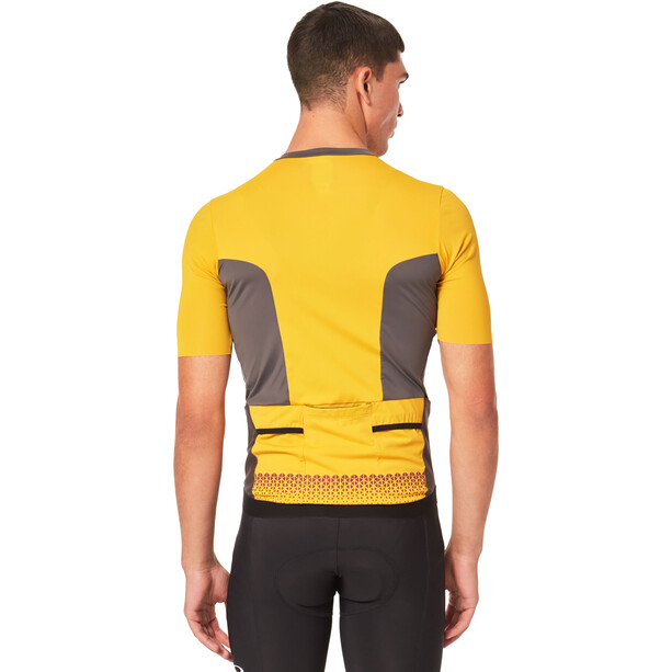 Oakley Point To Point Jersey Men amber yellow