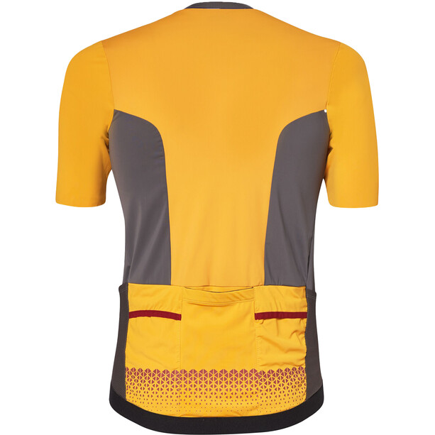 Oakley Point To Point Maillot Hombre, amarillo