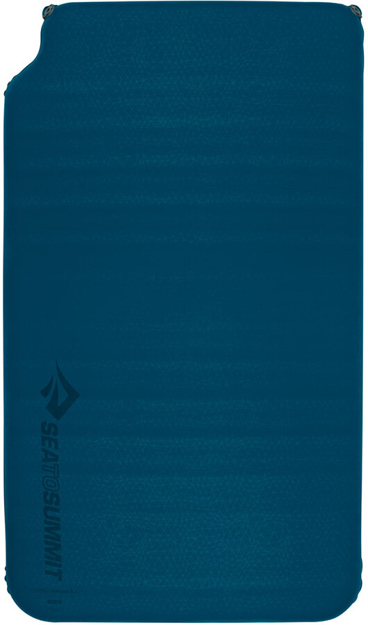 Sea to Summit Comfort Deluxe Selbstaufblasende Matte Camper Van blau