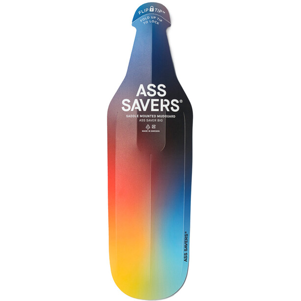 Ass Savers ASR-1 Garde-boue Grand pour selle, Multicolore