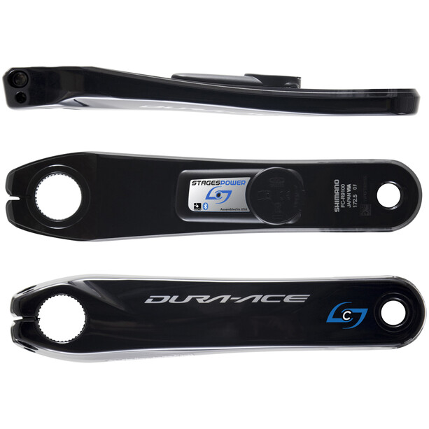 Stages Cycling Power R Power Meter Crankset with 52/36T Chainring for Dura-Ace R9100