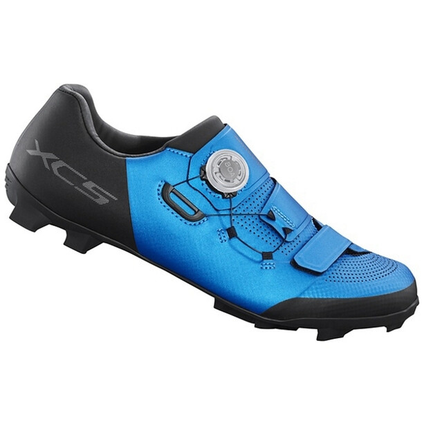 Shimano SH-XC502 Schuhe Weit blau/schwarz