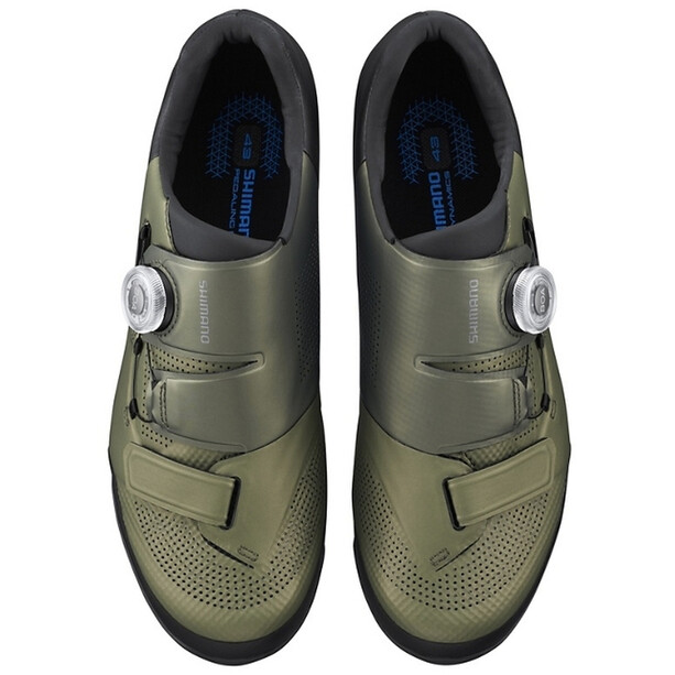 Shimano SH-XC502 Schuhe Weit oliv/schwarz