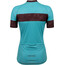 PEARL iZUMi Attack Maillot manches courtes Femme, turquoise/marron