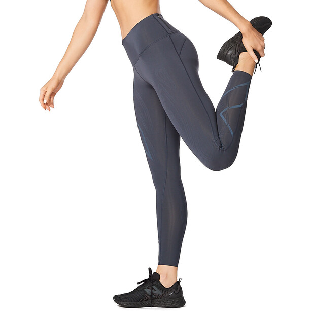 2XU Light Speed Mid-Rise Compression Tights Women india/ink reflective