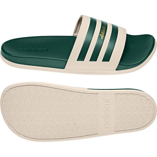 adidas Adilette Comfort Slajdy Mężczyźni, zielony/biały
