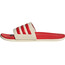 adidas Adilette Comfort Diapositives Homme, rouge/blanc