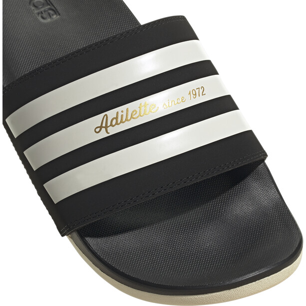 adidas Adilette Shower Sandals core black/wonder white/gold metalic
