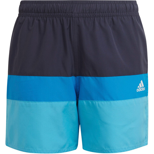 adidas Colorblock Shorts Boys, blauw/turquoise