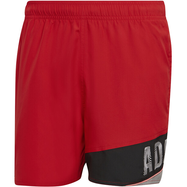 adidas Lineage CLX Swim Shorts Men rød
