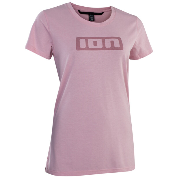 ION DriRelease bike logo t-shirt Dames, roze