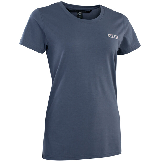 ION DriRelease T-shirt manches courtes avec logo Femme, bleu