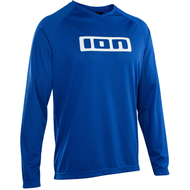 ION T-shirt Logo manches longues, bleu