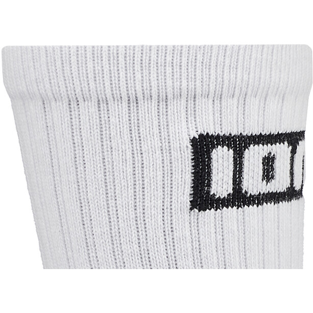 ION Chaussettes avec logo, blanc