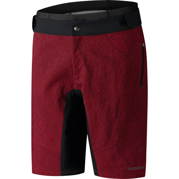 Shimano Revo Shorts sin Pantalón Interior Hombre, rojo