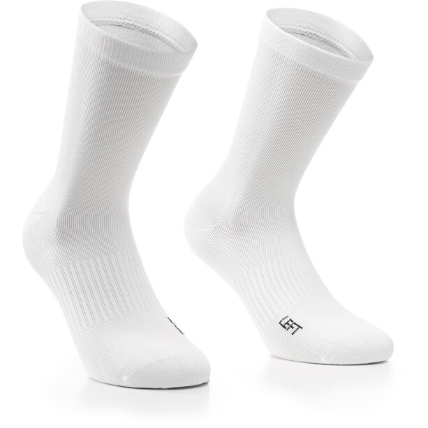 ASSOS Essence High-Cut Socken Twin Pack weiß