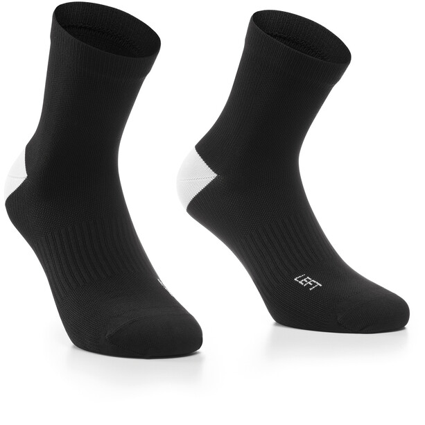 ASSOS Essence Low-Cut Socken Twin Pack schwarz