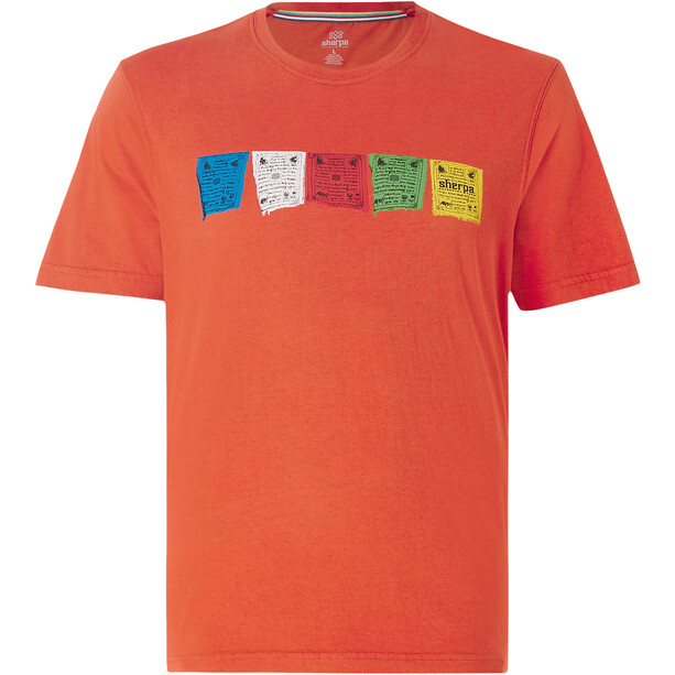 Sherpa Tarcho T-Shirt Herren orange