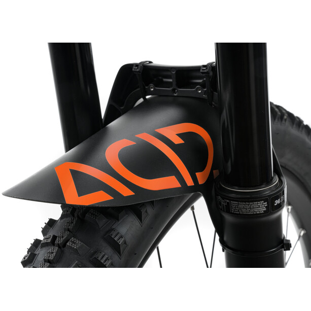 Cube ACID Downhill Parafango anteriore 265x225mm, nero/arancione