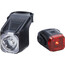 Cube ACID Pro 20 CMPT Zestaw oświetlenia rowerowego, czarny