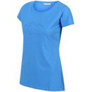 Regatta Breezed II Camiseta SS Mujer, azul