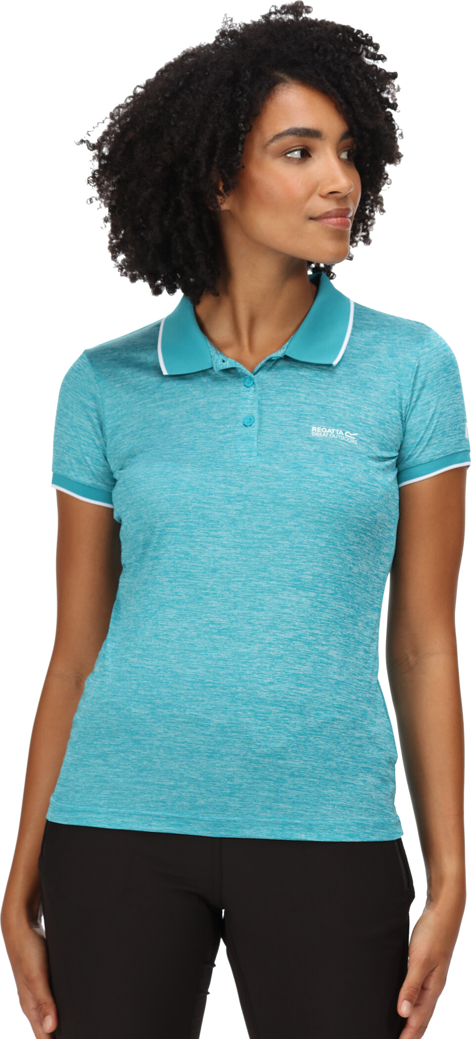 REGATTA MAVERICK V ACTIVE Damen Polo Shirt Funktions Shirt Piqué Shirt RWT210 