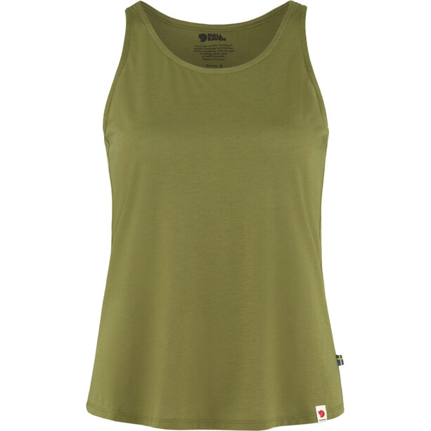 Fjällräven High Coast Lite Camiseta sin mangas Mujer, verde