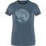 Fjällräven Arctic Fox Print T-Shirt Femme, bleu