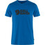 Fjällräven Logo Camiseta Hombre, azul