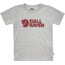 Fjällräven Logo T-shirt Enfant, gris
