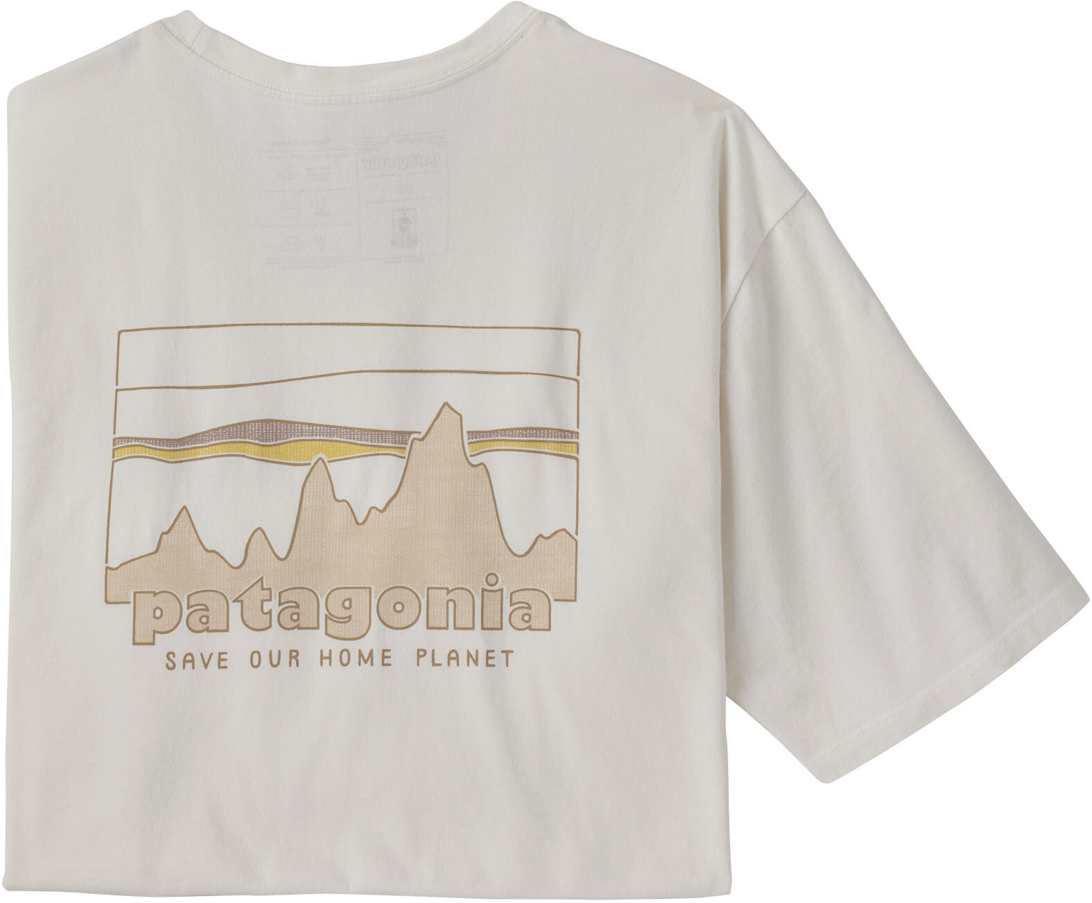 Patagonia 73 Skyline Organic T-Shirt Herren weiß