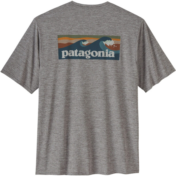 Patagonia Cap Cool Daily Graphic Camiseta Hombre, azul