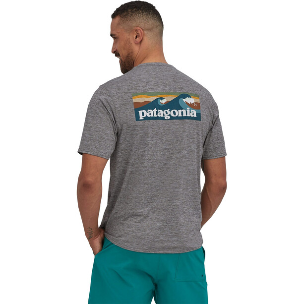 Patagonia Cap Cool Daily Graphic T-Shirt Herren blau
