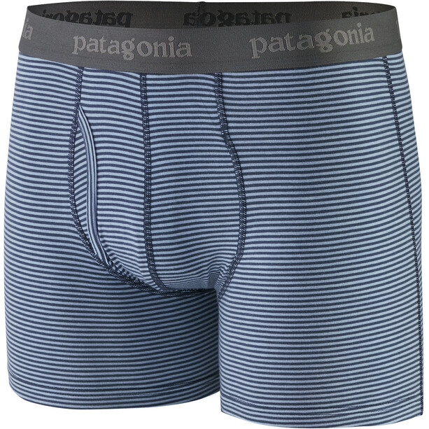 Patagonia Essential Boxer Briefs 3" Men fathom stripe/new navy