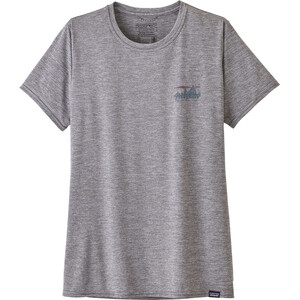 Patagonia Cap Cool Daily Graphic T-Shirt Damen grau grau