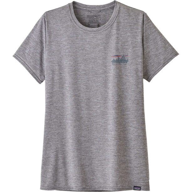 Patagonia Cap Cool Daily Graphic T-Shirt Damen grau