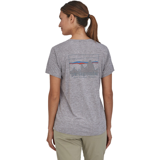 Patagonia Cap Cool Daily Graphic T-Shirt Women 73 skyline/feather grey