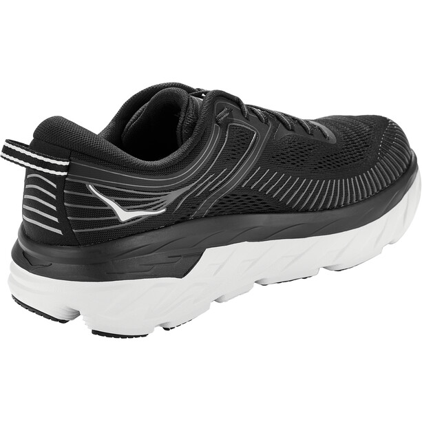 Hoka One One Bondi 7 Wide Chaussures de trail Homme, noir/blanc