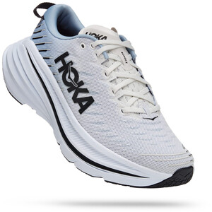 Hoka One One Bondi X Running Shoes Men blanc de blanc/blue fog